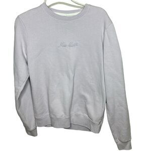 New York Lavender Crew Neck Sweatshirt. Size Small.